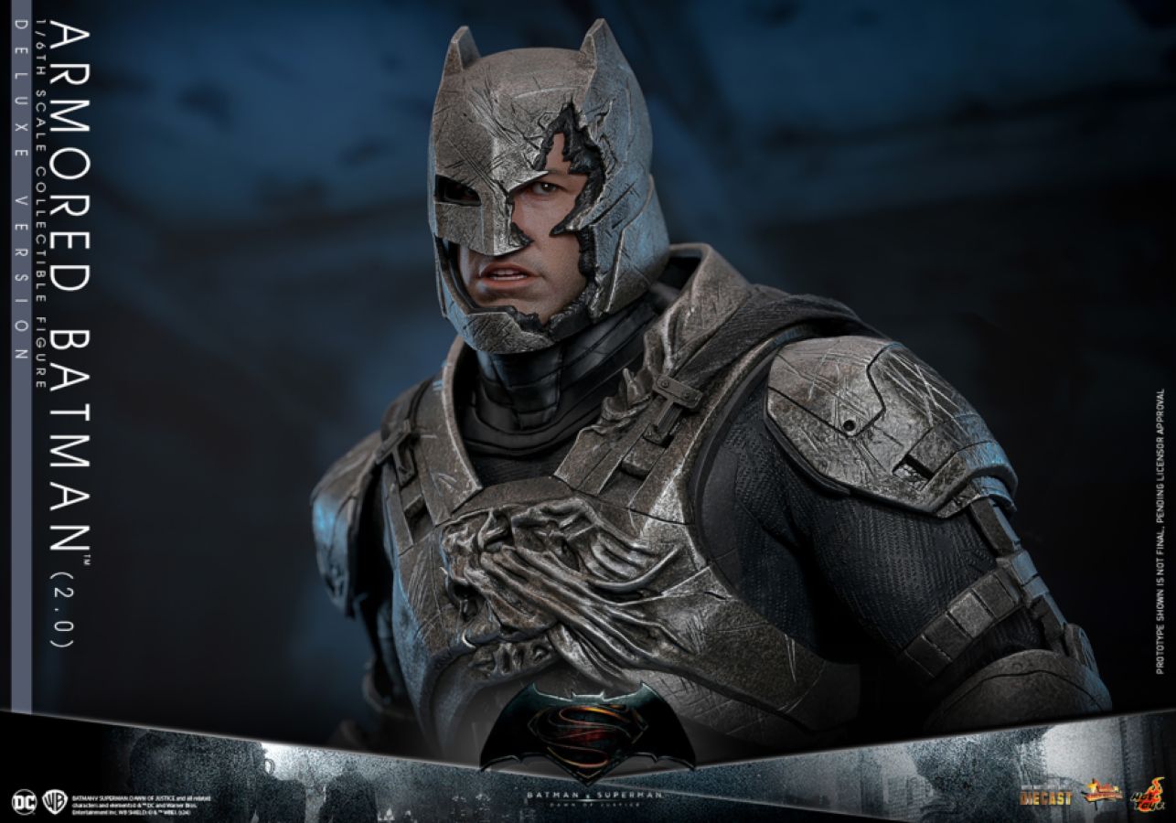 Batman v Superman: Dawn of Justice - Armored Batman (2.0) Deluxe 1:6 Scale Collectable Figure