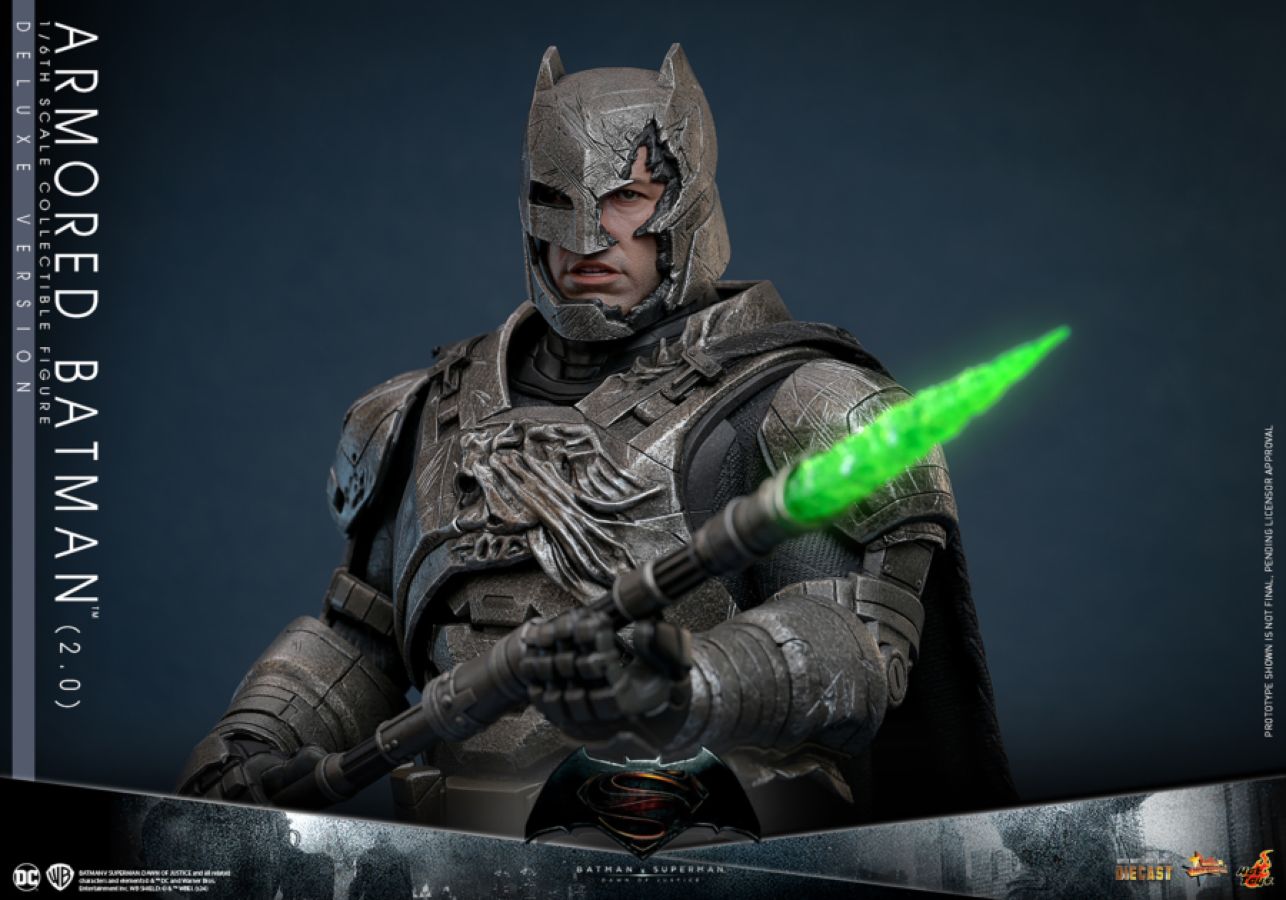 Batman v Superman: Dawn of Justice - Armored Batman (2.0) Deluxe 1:6 Scale Collectable Figure