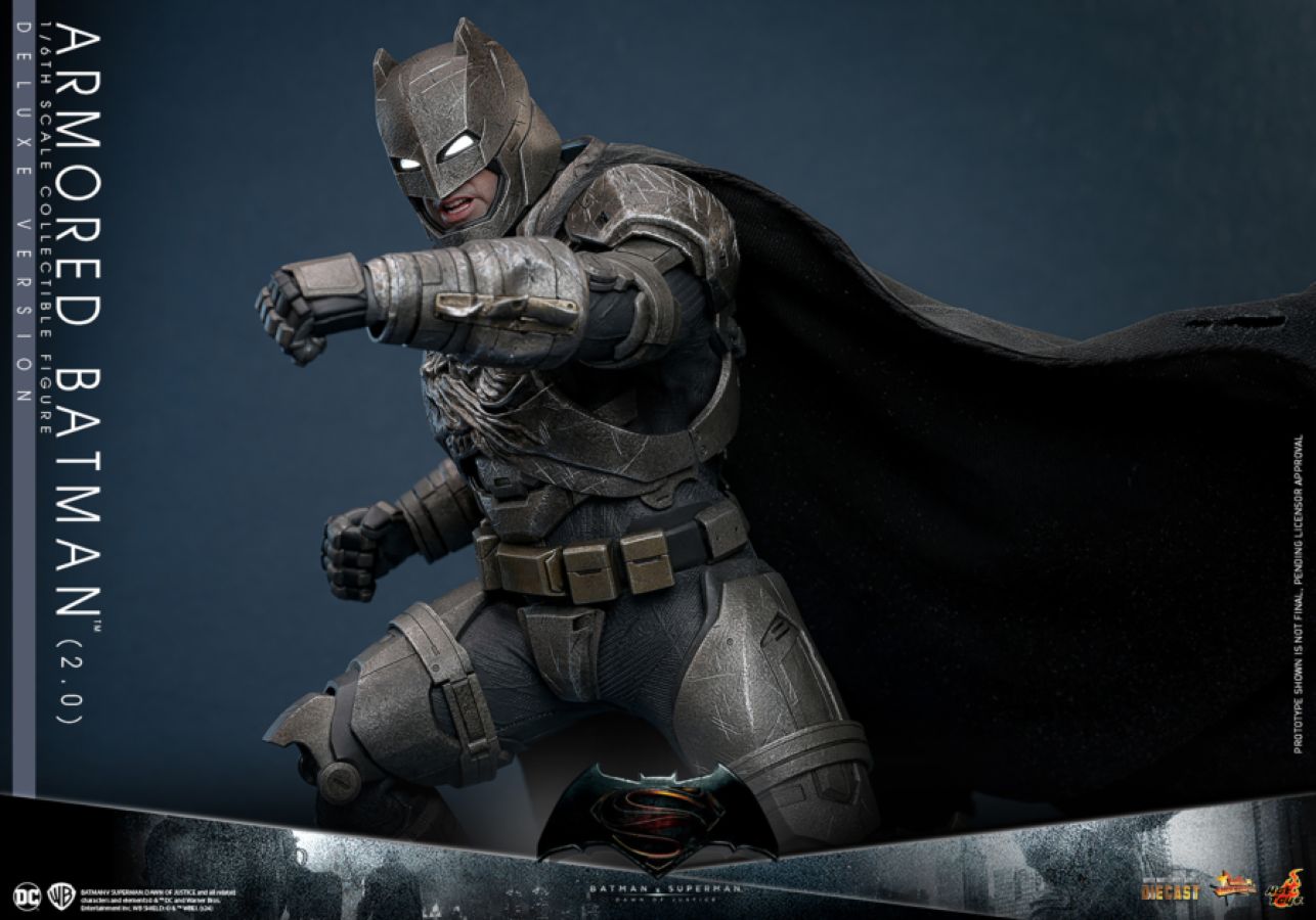 Batman v Superman: Dawn of Justice - Armored Batman (2.0) Deluxe 1:6 Scale Collectable Figure