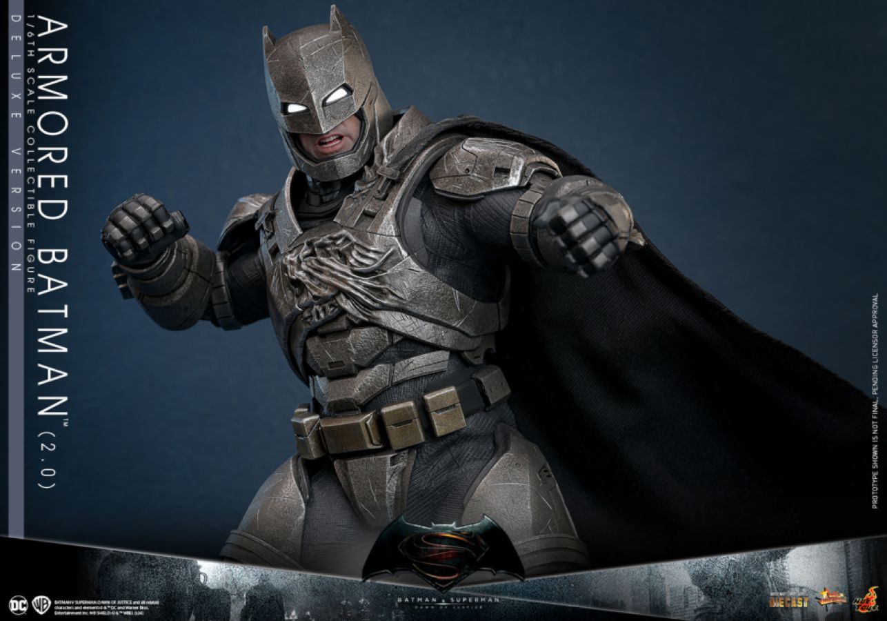 Batman v Superman: Dawn of Justice - Armored Batman (2.0) Deluxe 1:6 Scale Collectable Figure