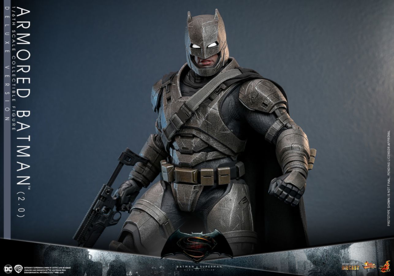 Batman v Superman: Dawn of Justice - Armored Batman (2.0) Deluxe 1:6 Scale Collectable Figure