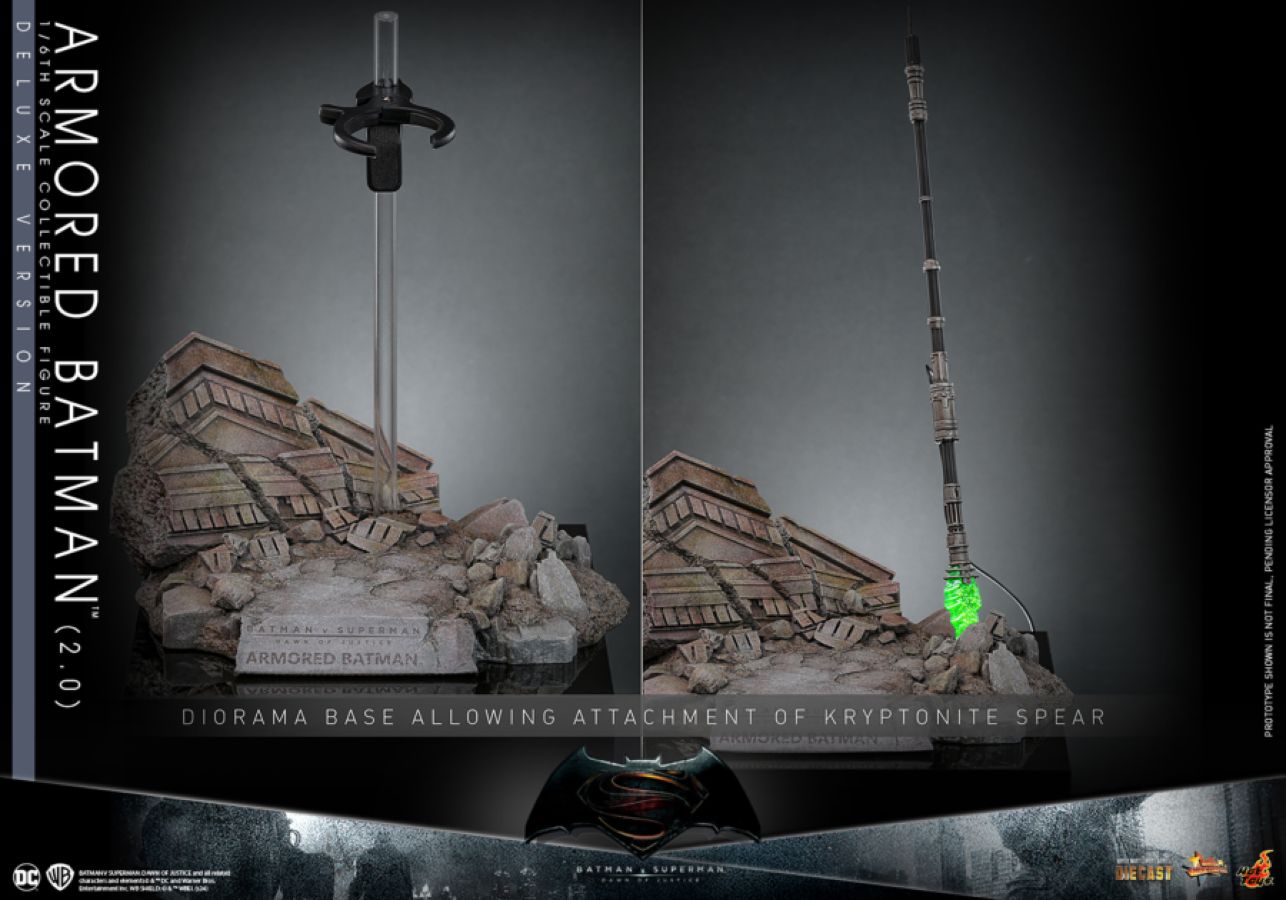 Batman v Superman: Dawn of Justice - Armored Batman (2.0) Deluxe 1:6 Scale Collectable Figure