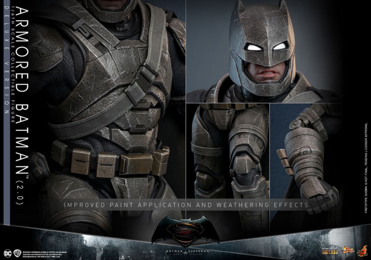 Batman v Superman: Dawn of Justice - Armored Batman (2.0) Deluxe 1:6 Scale Collectable Figure