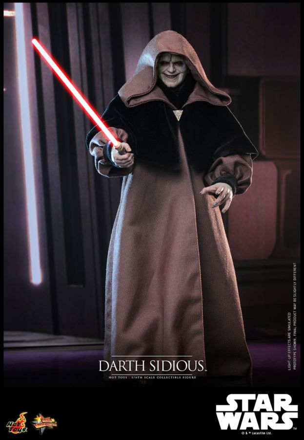 Star Wars: Revenge of the Sith - Darth Sidious 1:6 Scale Collectible Action Figure
