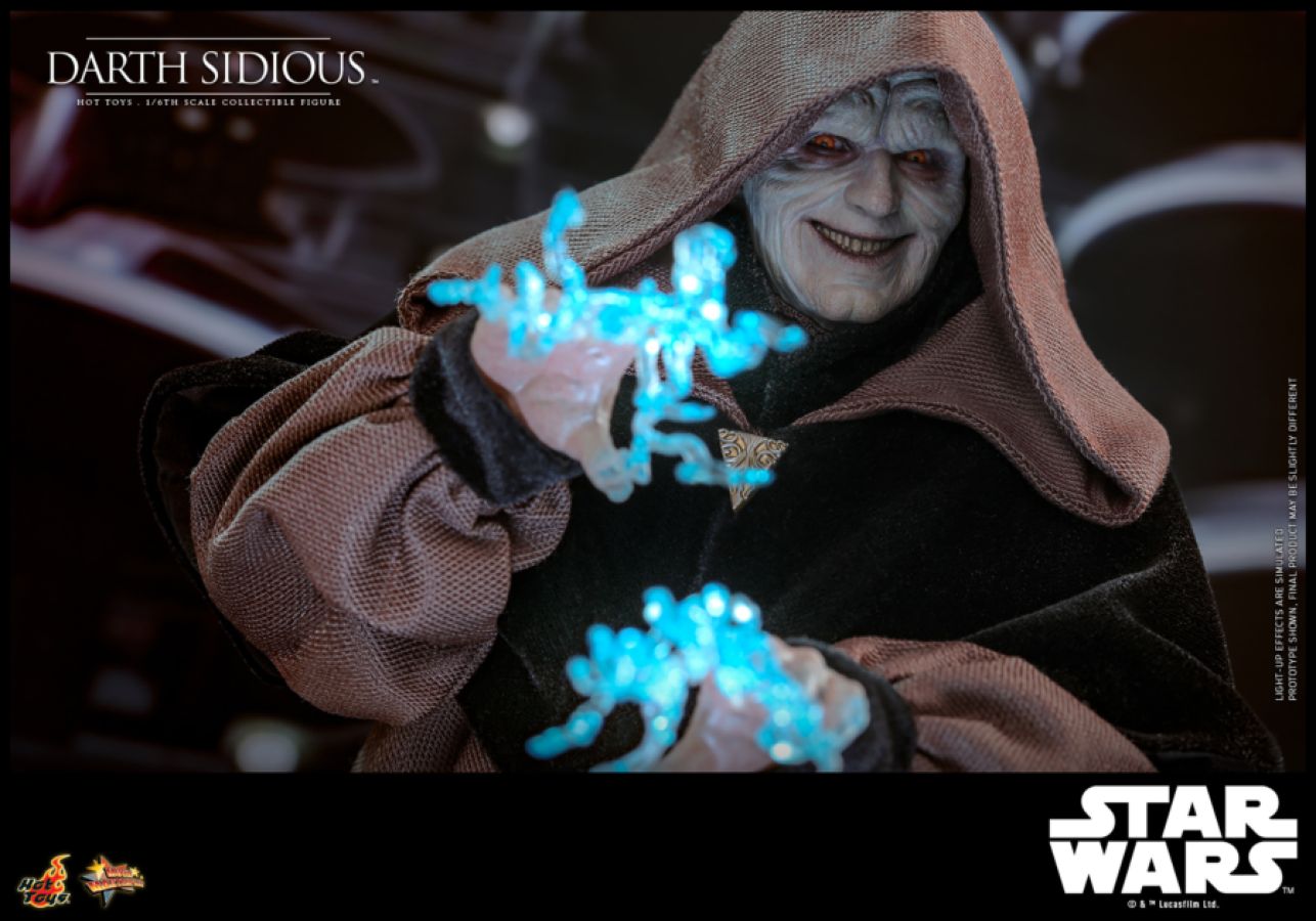 Star Wars: Revenge of the Sith - Darth Sidious 1:6 Scale Collectible Action Figure