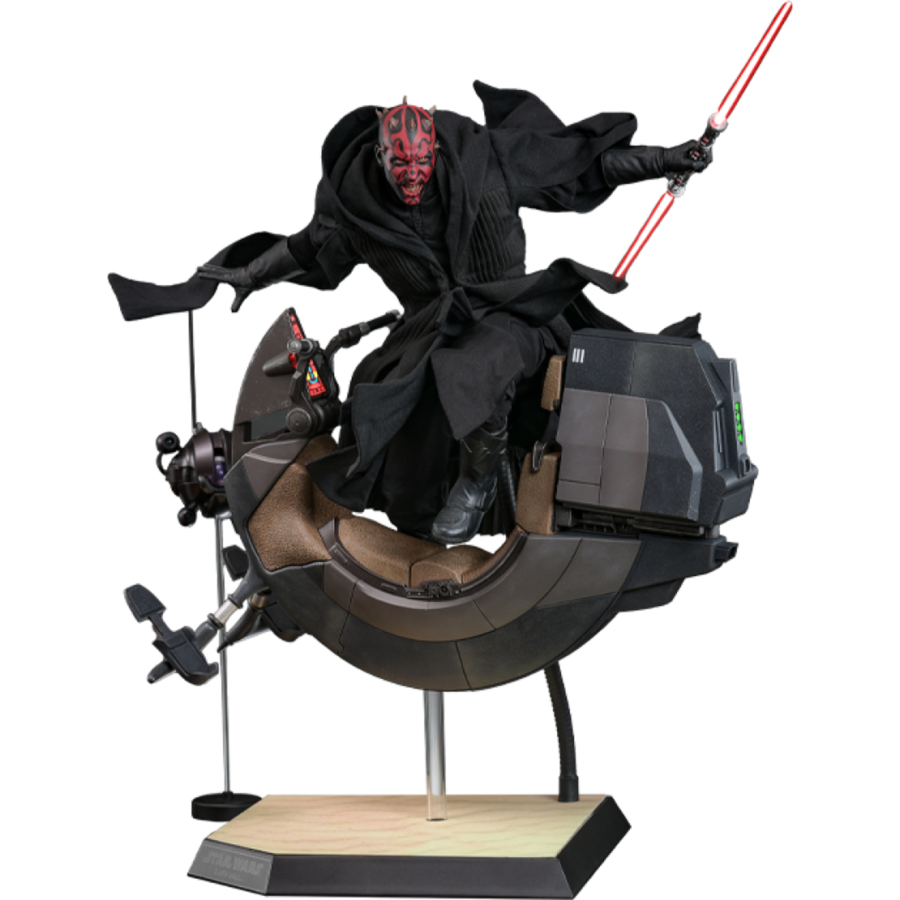 Star Wars Episode I: The Phantom Menace - Darth Maul with Sith Speeder 1:6 Scale Collectable Set