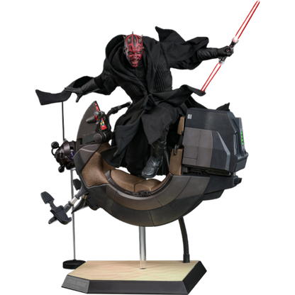 Star Wars Episode I: The Phantom Menace - Darth Maul with Sith Speeder 1:6 Scale Collectable Set