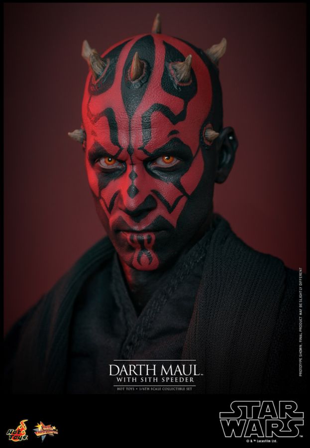 Star Wars Episode I: The Phantom Menace - Darth Maul with Sith Speeder 1:6 Scale Collectable Set