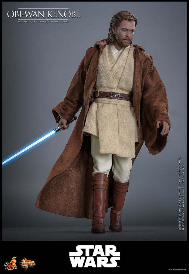 Star Wars: Attack of the Clones - Obi-Wan Kenobi 1:6 Scale Collectable Action Figure