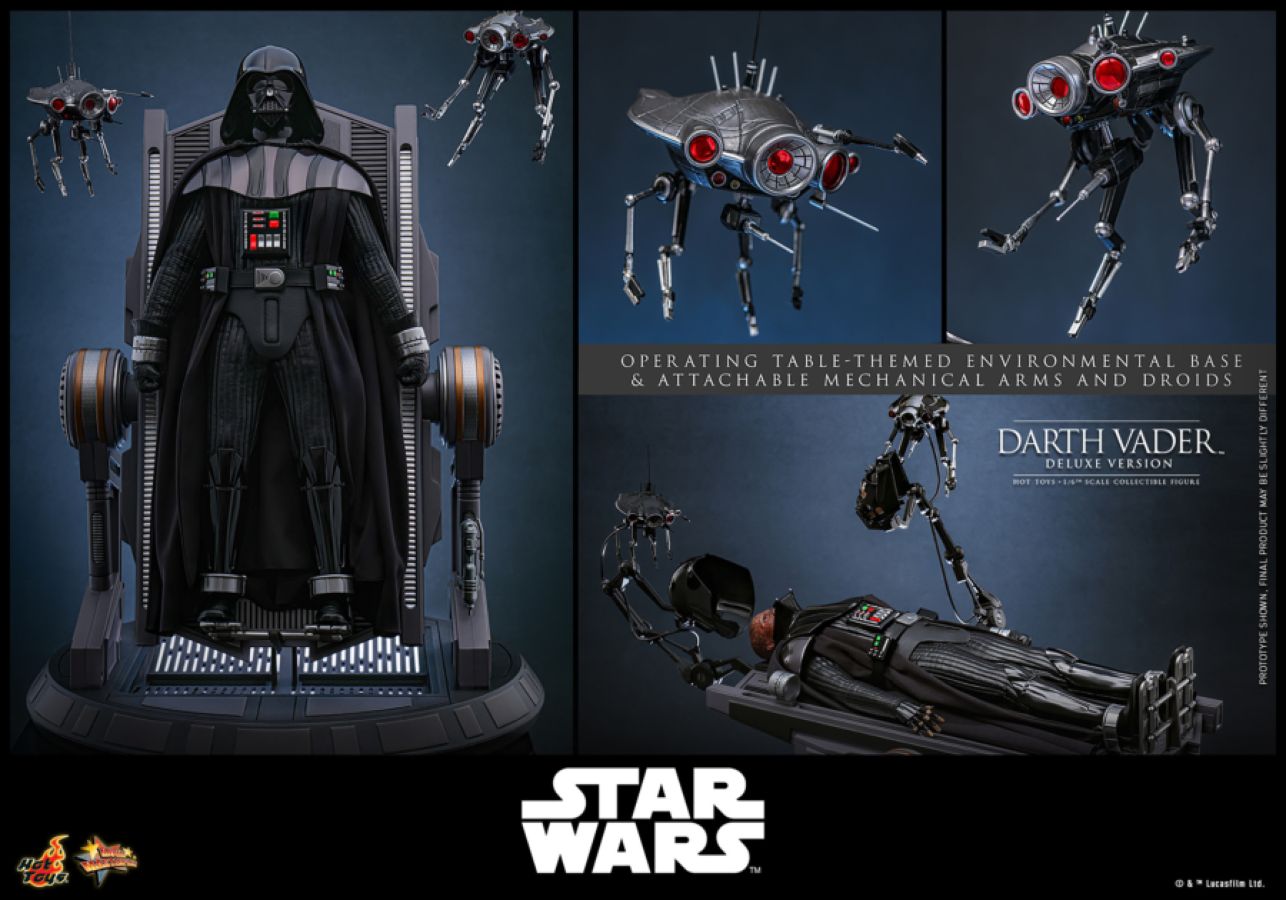 Star Wars: Revenge of the Sith - Darth Vader Deluxe 1:6 Scale Collectable Action Figure