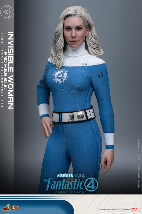 The Fantastic Four: First Steps - Invisible Woman & HERBIE 1:6 Scale Collectable Figure Set