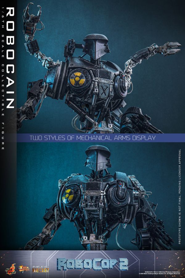 RoboCop 2 - RoboCain DieCast 1:6 Scale Collectable Action Figure
