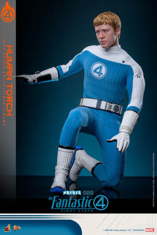 The Fantastic Four: First Steps - Human Torch 1:6 Scale Collectable Action Figure