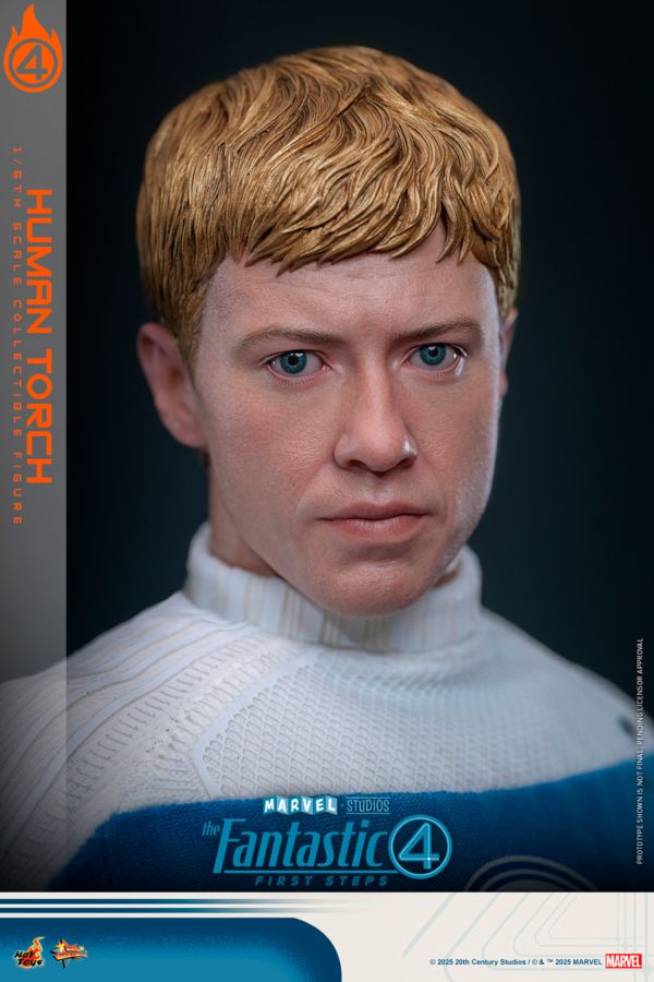 The Fantastic Four: First Steps - Human Torch 1:6 Scale Collectable Action Figure