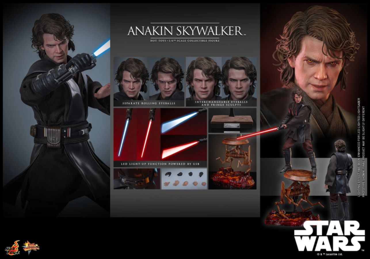 Star Wars: Revenge of the Sith - Anakin Skywalker 1:6 Scale Collectable Action Figure
