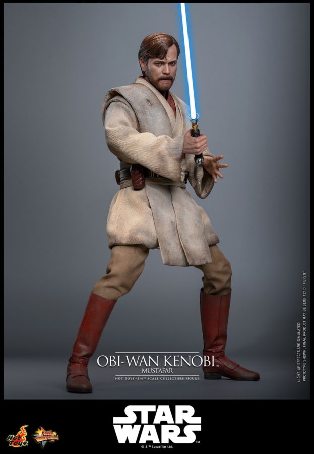 Star Wars - Obi-Wan Kenobi (Mustafar) 1:6 Scale Collectable Action Figure