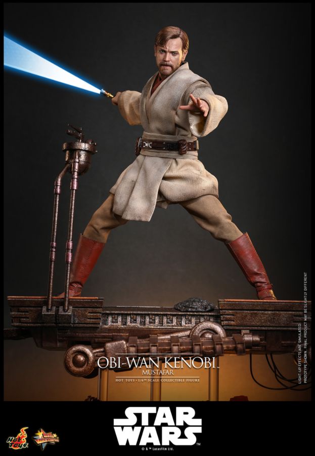 Star Wars - Obi-Wan Kenobi (Mustafar) 1:6 Scale Collectable Action Figure