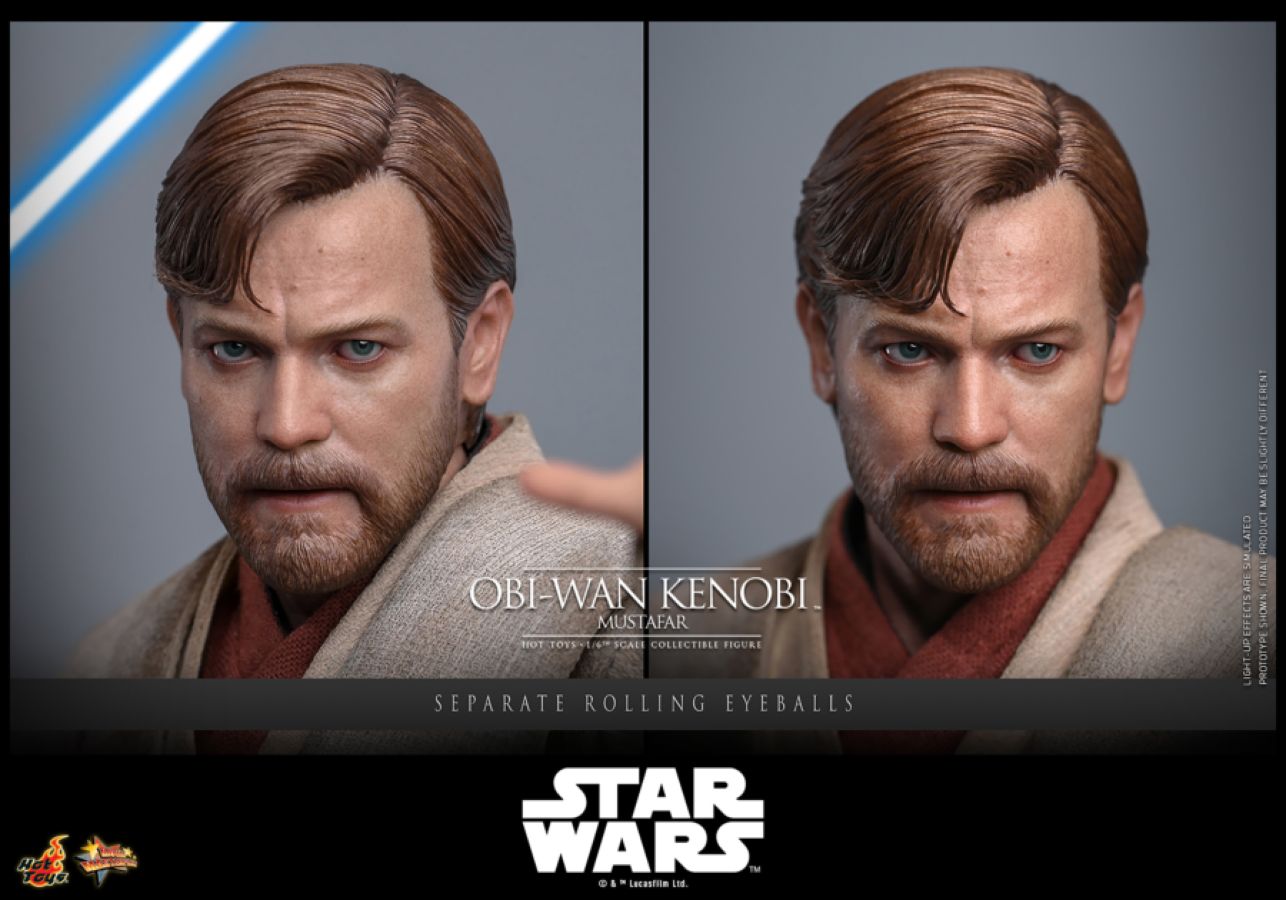 Star Wars - Obi-Wan Kenobi (Mustafar) 1:6 Scale Collectable Action Figure