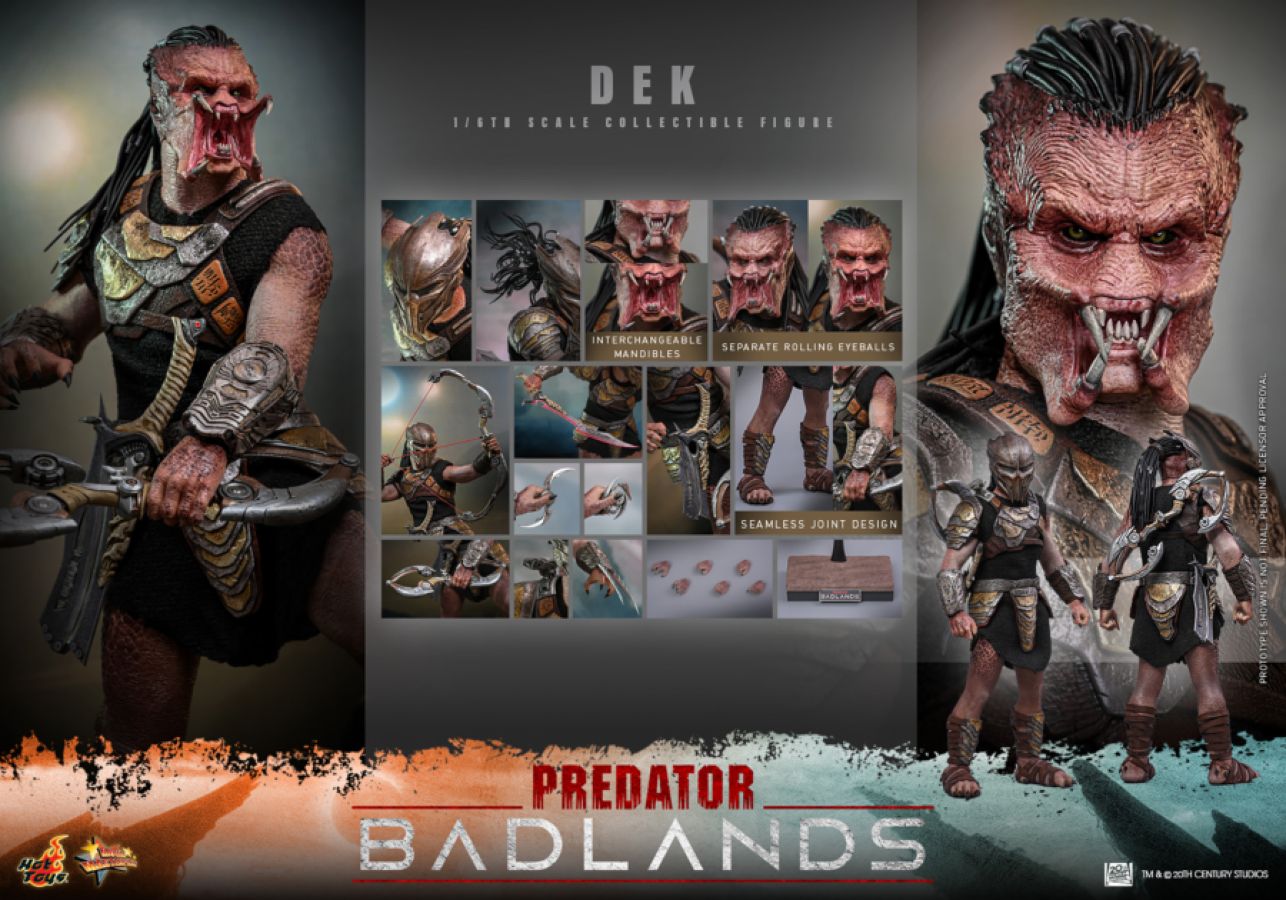 Predator: Badlands - Dek 1:6 Scale Collectable Action Figure