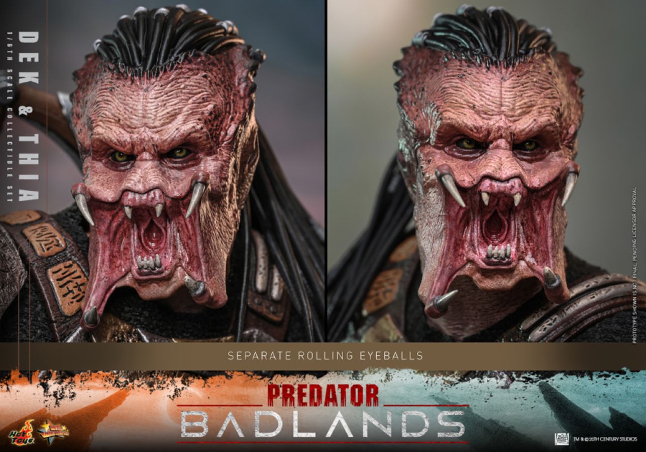 Predator: Badlands - Dek and Thia 1:6 Scale Collectable Action Figure Set