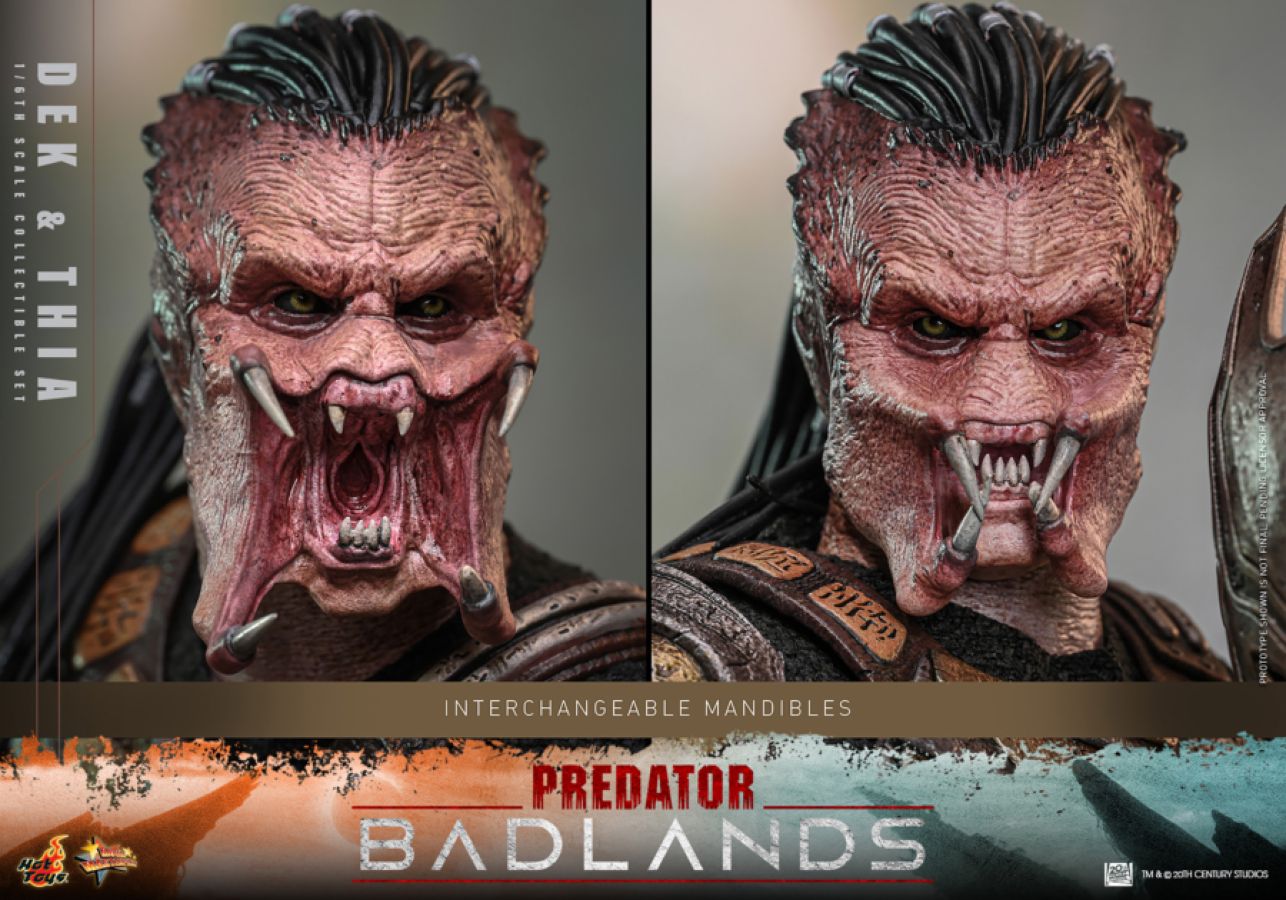 Predator: Badlands - Dek and Thia 1:6 Scale Collectable Action Figure Set