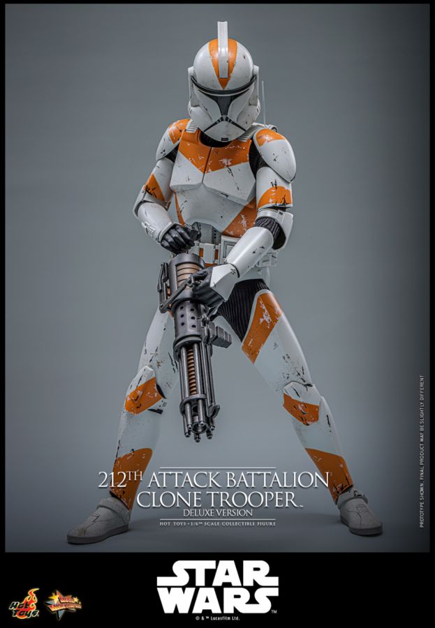 Star Wars - 212th Attack Battalion Clone Trooper Deluxe 1:6 Scale Collectible Action Figure