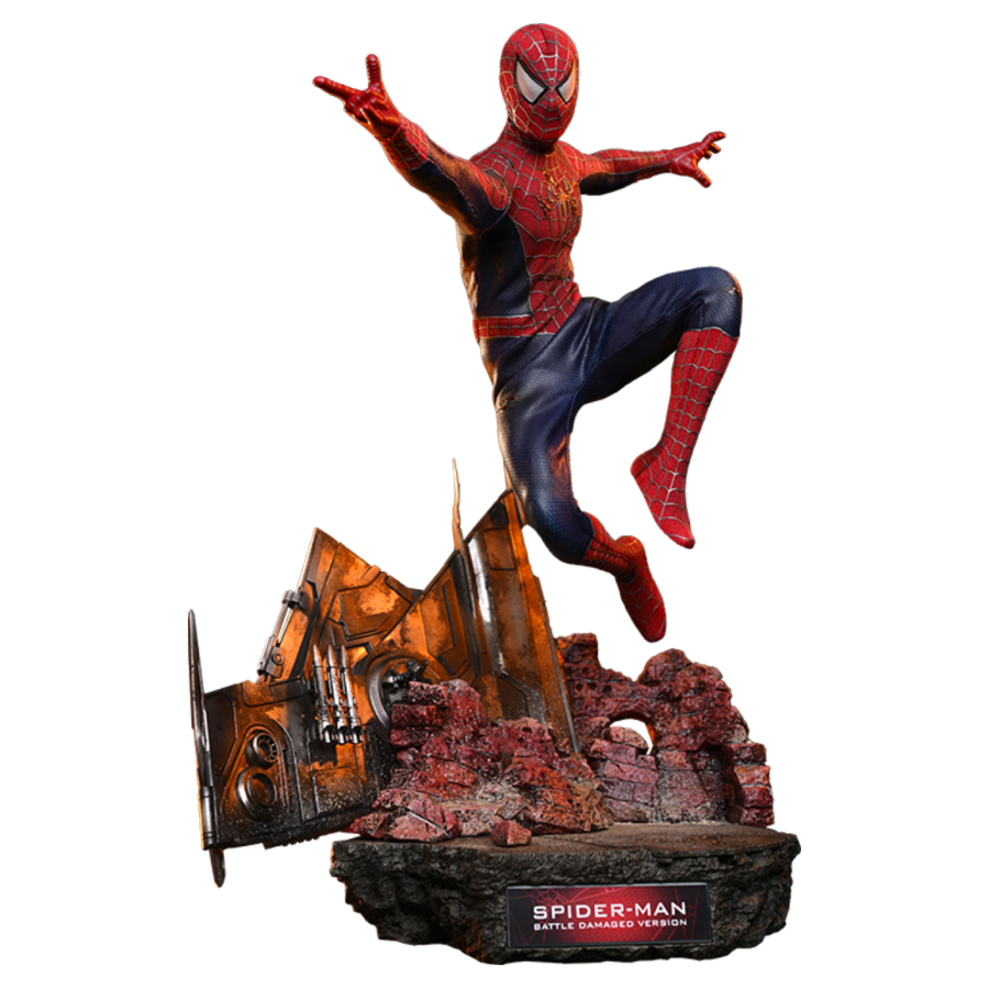 Spider-Man: No Way Home - Spider-Man (Battle Damaged) 1:6 Collectable Action Figure