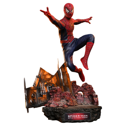 Spider-Man: No Way Home - Spider-Man (Battle Damaged) 1:6 Collectable Action Figure