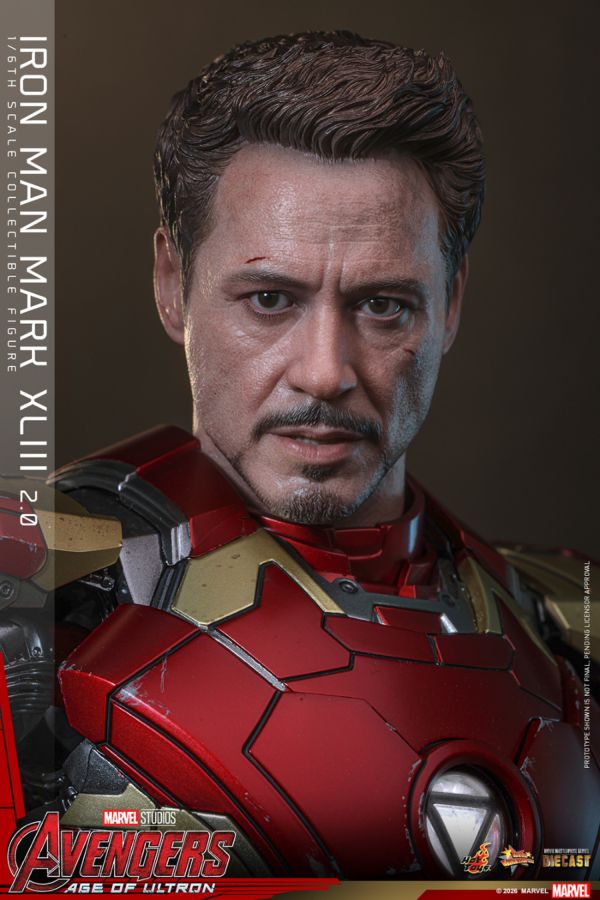 Avengers: Age of Ultron - Iron Man Mark XLIII (2.0) 1:6 Scale Collectible Action Figure