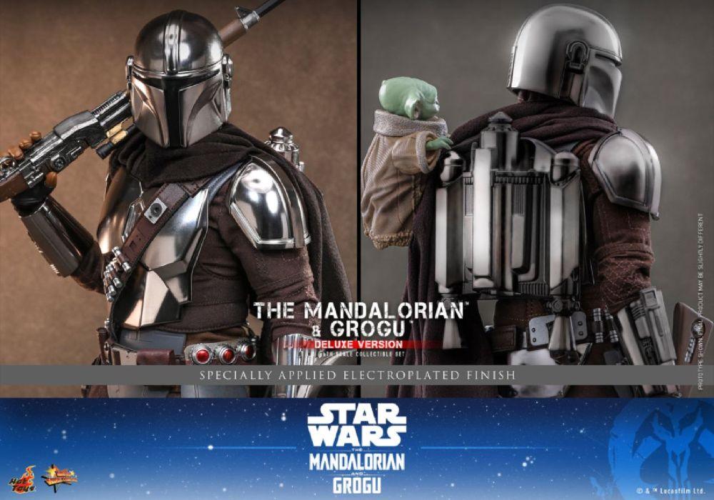 Star Wars: The Mandalorian & Grogu - The Mandalorian with Grogu 1:6 Scale Deluxe Figure