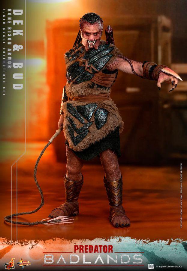 Predator: Badlands - Dek (Bone Bison Armor) & Bud 1:6 Scale Collectible Action Figure Set