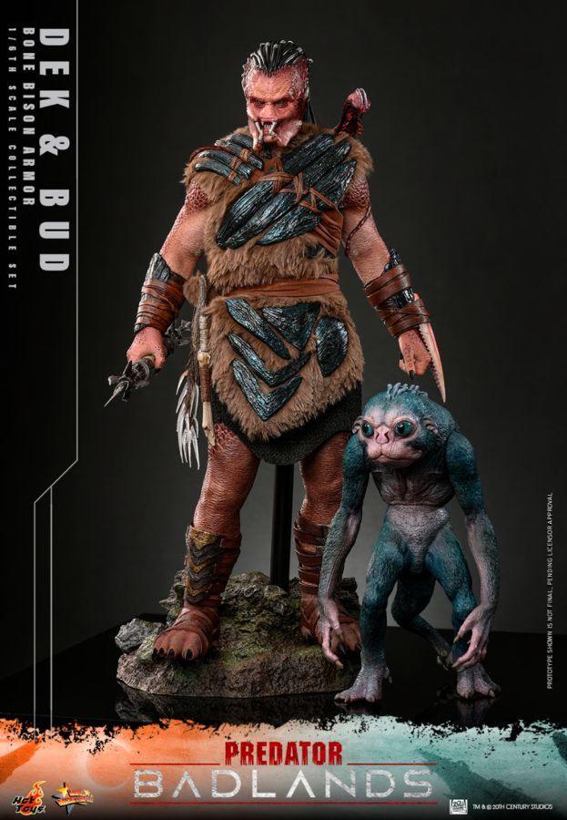 Predator: Badlands - Dek (Bone Bison Armor) & Bud 1:6 Scale Collectible Action Figure Set