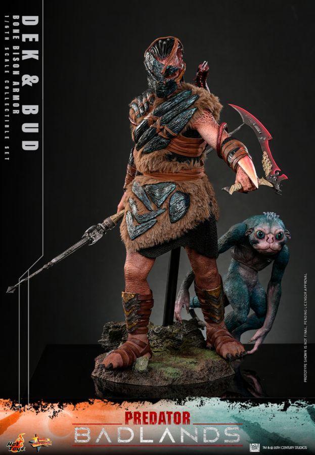 Predator: Badlands - Dek (Bone Bison Armor) & Bud 1:6 Scale Collectible Action Figure Set