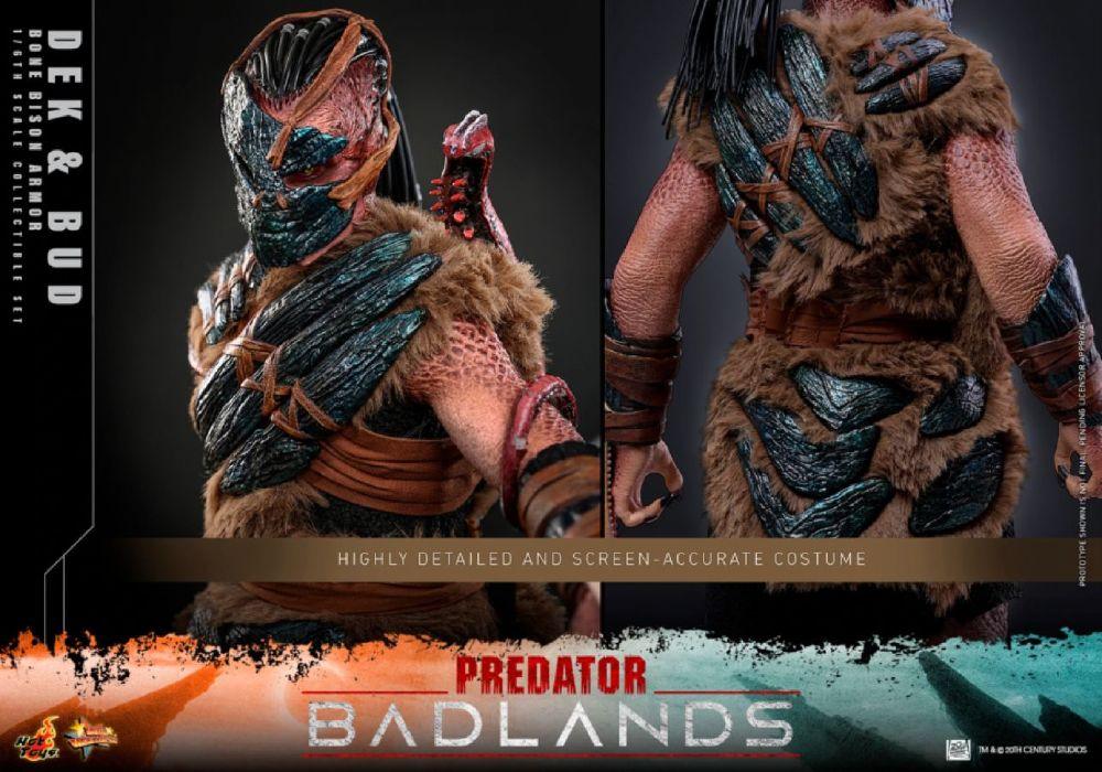 Predator: Badlands - Dek (Bone Bison Armor) & Bud 1:6 Scale Collectible Action Figure Set