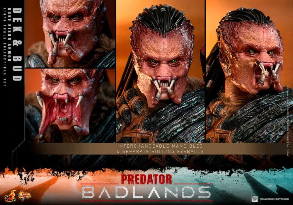 Predator: Badlands - Dek (Bone Bison Armor) & Bud 1:6 Scale Collectible Action Figure Set