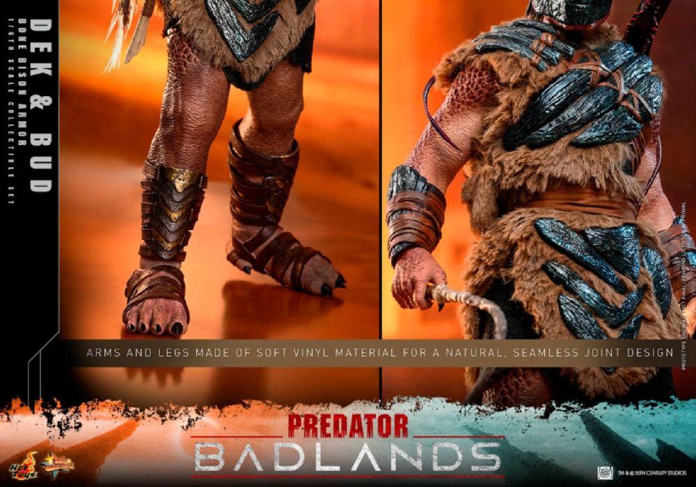 Predator: Badlands - Dek (Bone Bison Armor) & Bud 1:6 Scale Collectible Action Figure Set