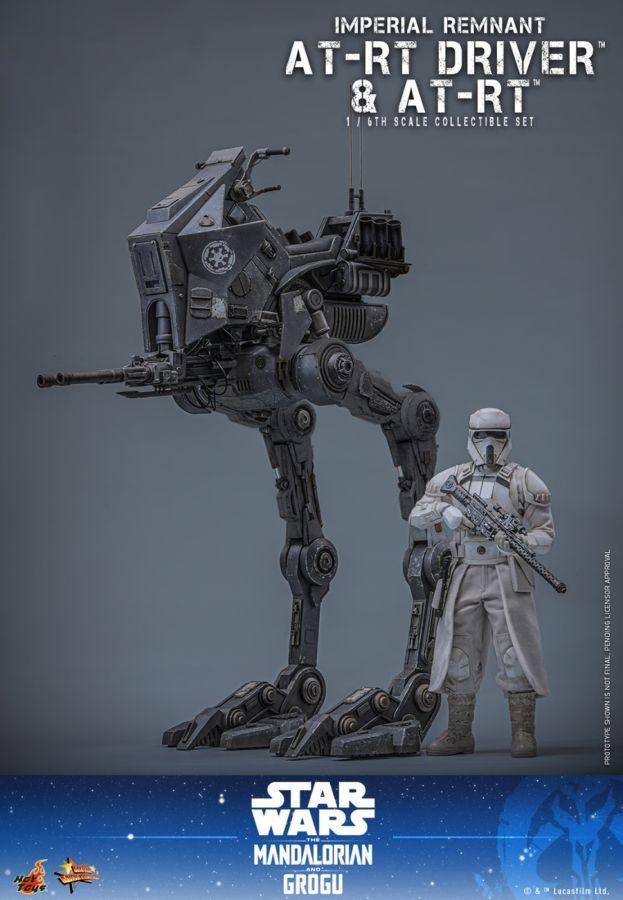 Star Wars - Imperial Remnant AT-RT Driver & AT-RT 1:6 Scale Figure Set