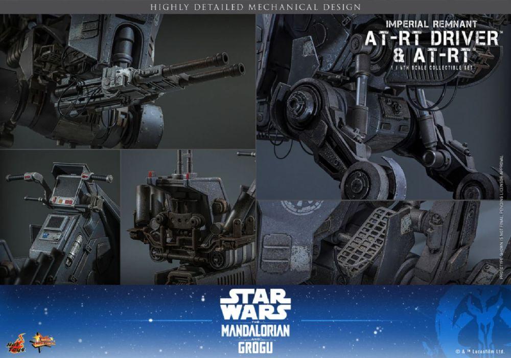Star Wars - Imperial Remnant AT-RT Driver & AT-RT 1:6 Scale Figure Set