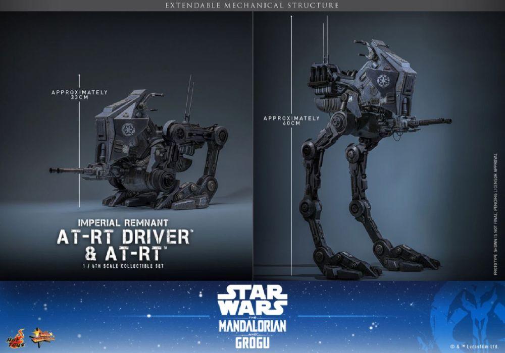 Star Wars - Imperial Remnant AT-RT Driver & AT-RT 1:6 Scale Figure Set