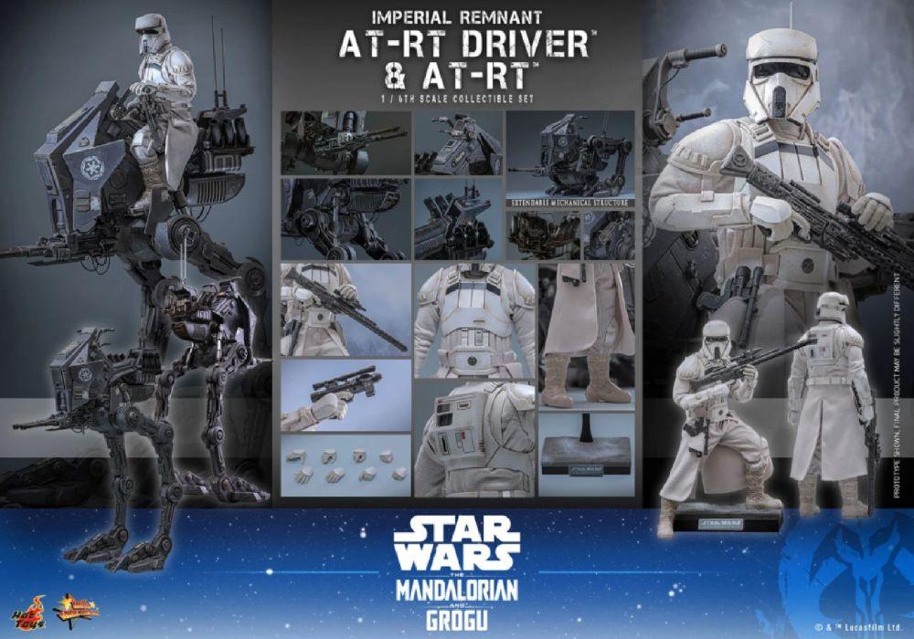 Star Wars - Imperial Remnant AT-RT Driver & AT-RT 1:6 Scale Figure Set