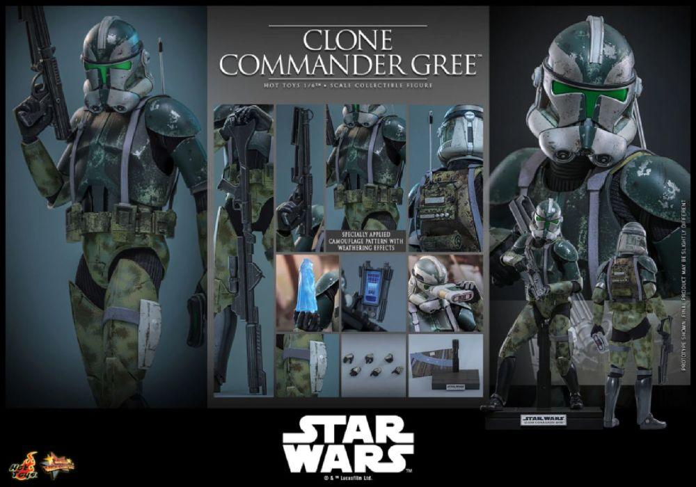 Star Wars - Clone Commander Gree 1:6 Scale Collectable Action Figure