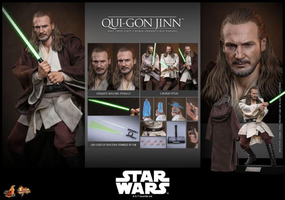 Star Wars - Qui-Gon Jinn 1:6 Scale Collectable Action Figure