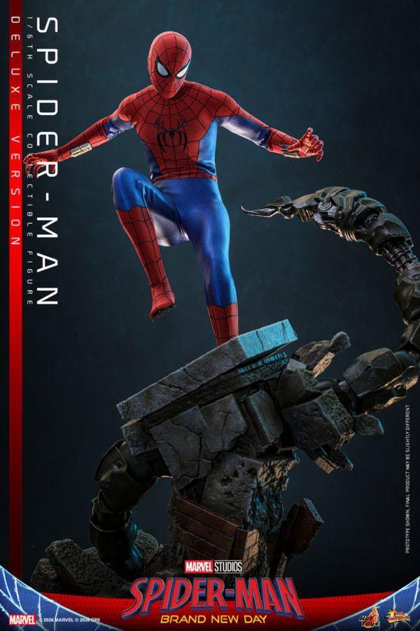 Spider-Man: Brand New Day - Spider-Man Deluxe 1:6 Scale Collectable Action Figure