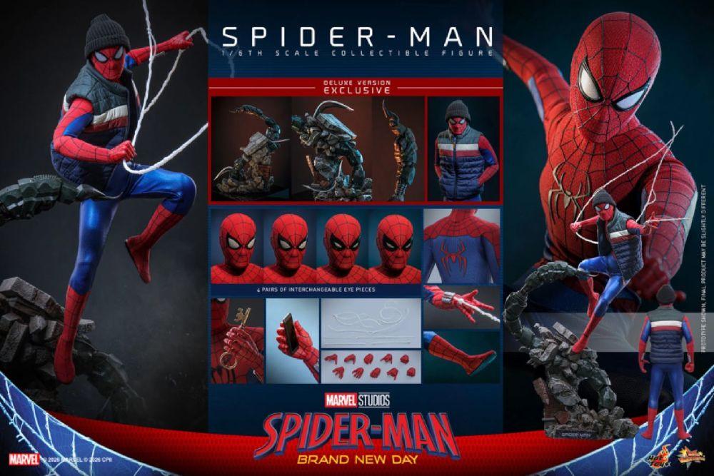 Spider-Man: Brand New Day - Spider-Man Deluxe 1:6 Scale Collectable Action Figure
