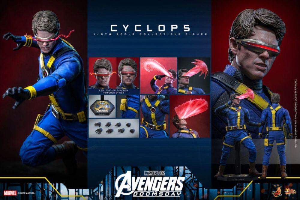 Avengers: Doomsday - Cyclops (Standard Edition) 1:6 Scale Collectable Action Figure