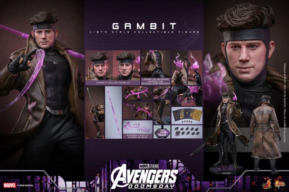 Avengers: Doomsday - Gambit (Standard Edition) 1:6 Scale Collectable Action Figure