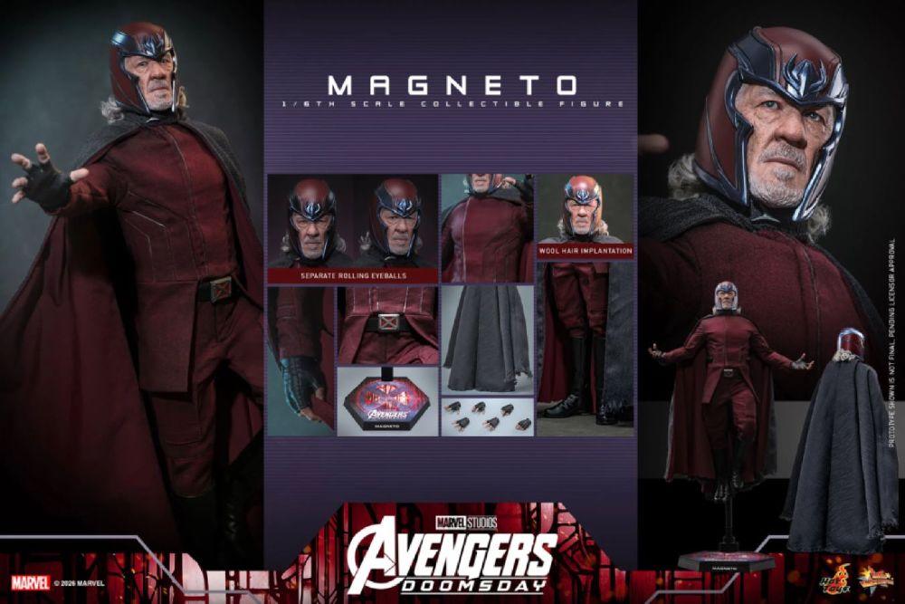 Avengers: Doomsday - Magneto (Collector Version) 1:6 Scale Collectable Action Figure