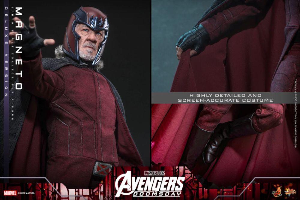 Avengers: Doomsday - Magneto (Deluxe Version) 1:6 Scale Collectable Action Figure