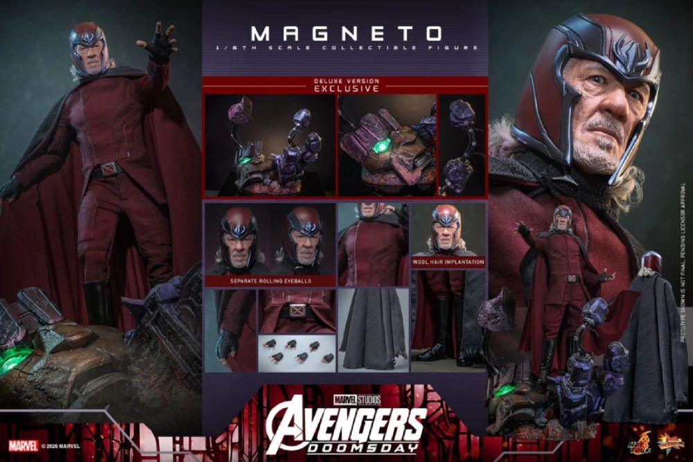 Avengers: Doomsday - Magneto (Deluxe Version) 1:6 Scale Collectable Action Figure
