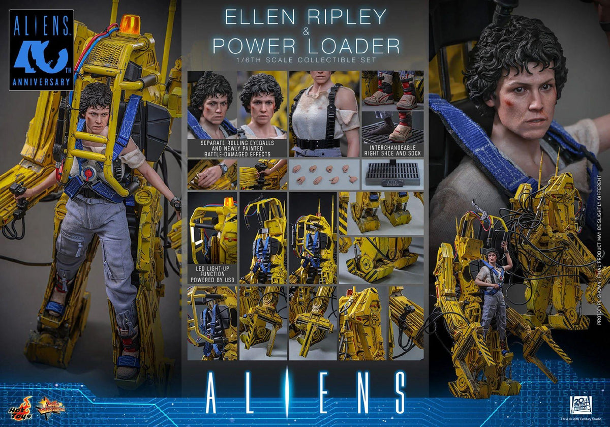 Aliens - Ellen Ripley & Power Loader 1:6 Scale Collectable Action Figure